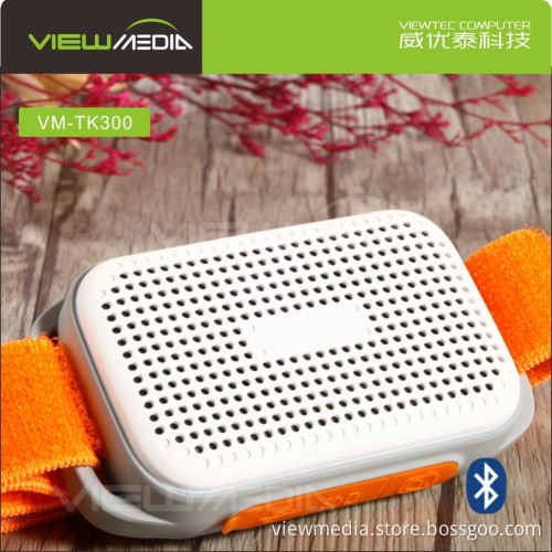 Good quality small size wearable portable wireless speaker Bluetooth waterproof